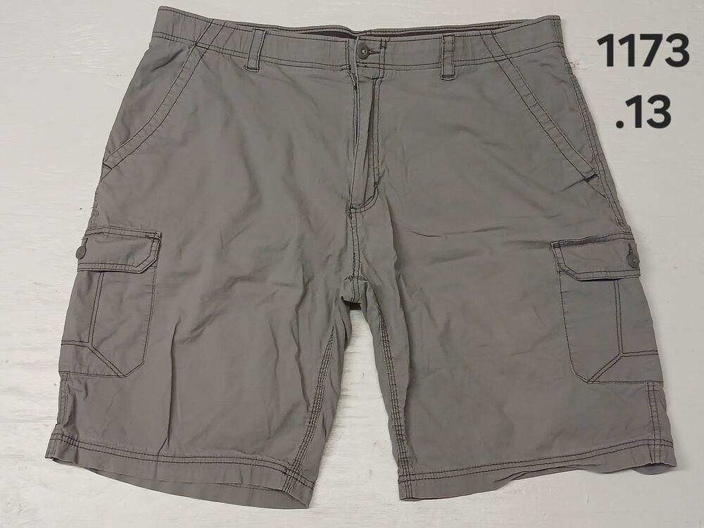 Wear First (42) Gray Outdoor Casual Cargo Style Shorts